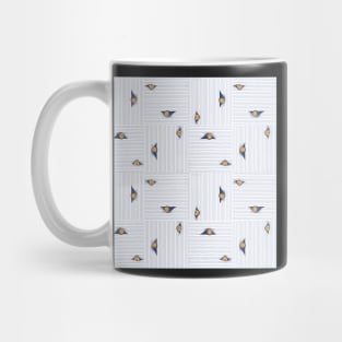 Cute Critter Peeking from Lines Mug